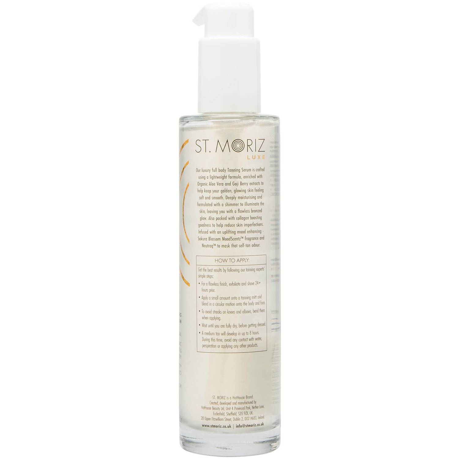 St. Moriz Luxe Illuminating Tanning Serum - Medium 140ml