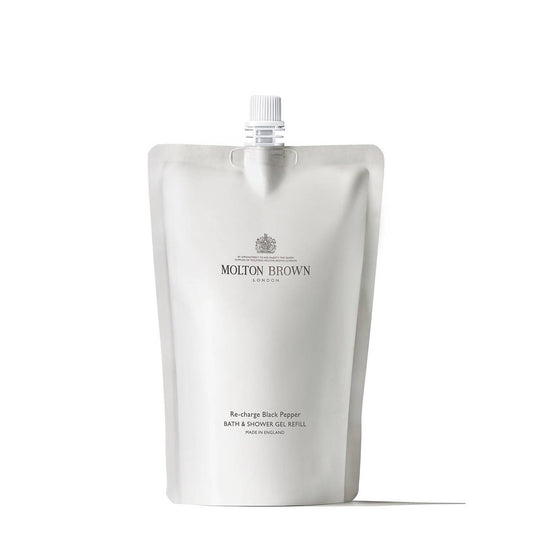 Molton Brown Re-charge Black Pepper Bath and Shower Gel Refill 400ml