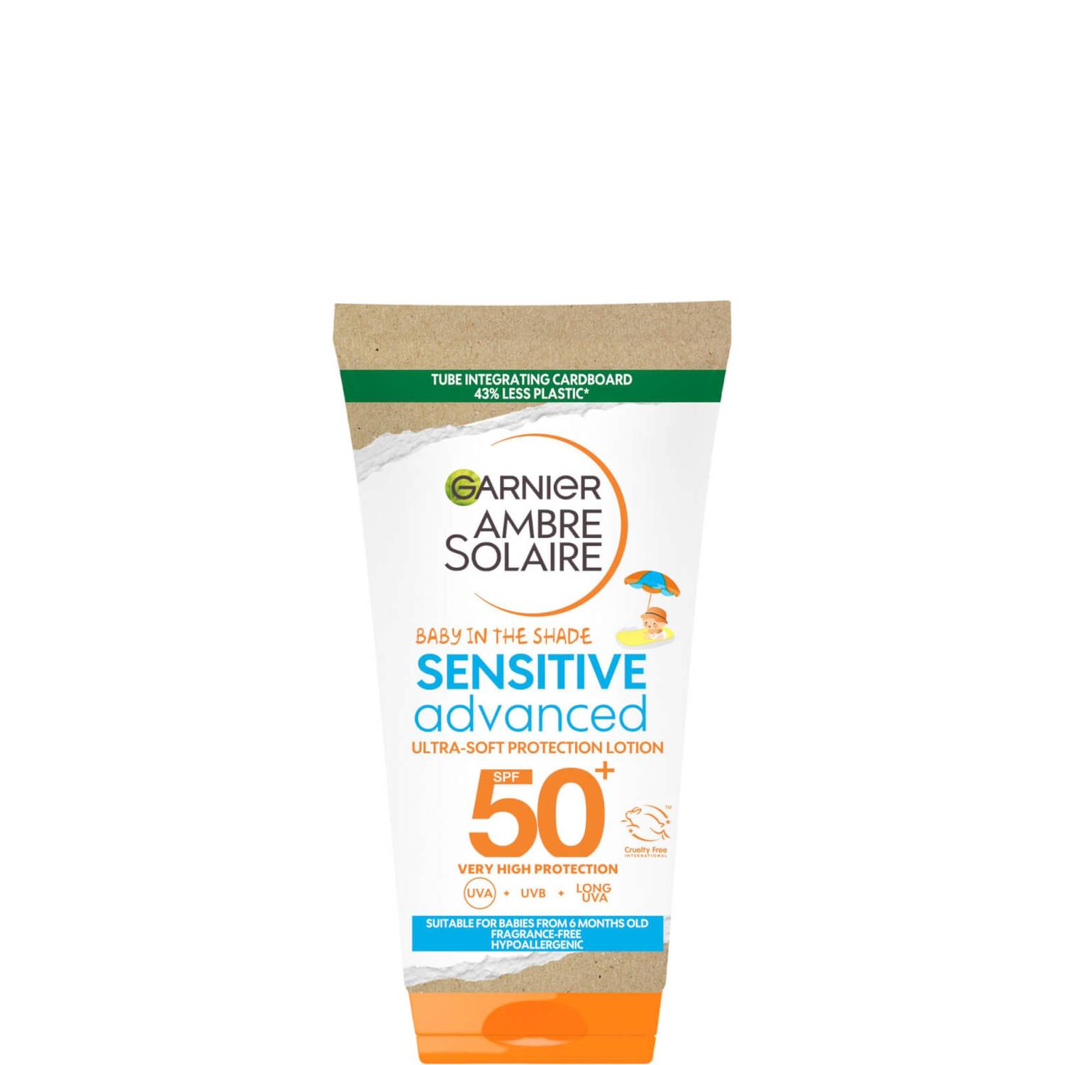 Garnier Ambre Babies' Solaire SPF 50 Sensitive Advanced Sun Cream 50ml