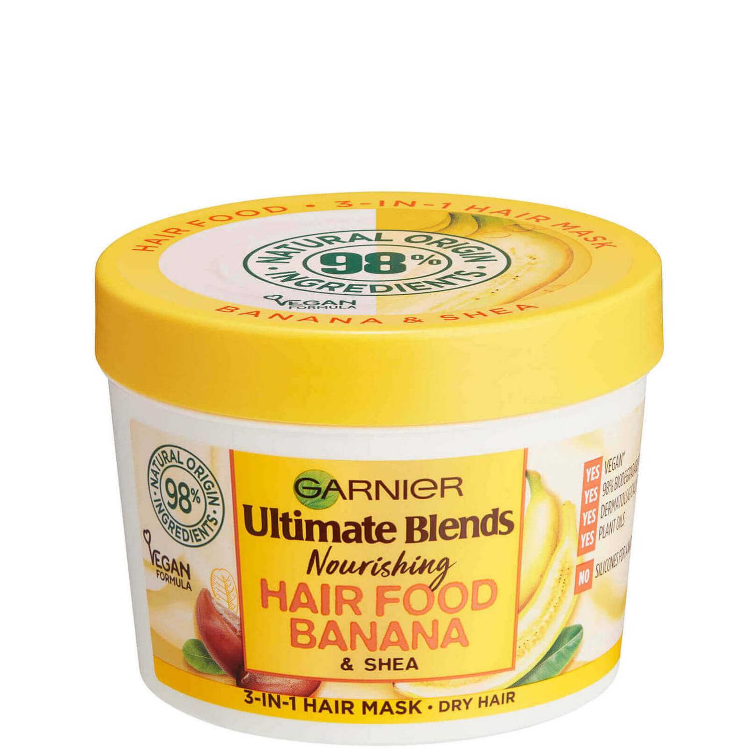 Garnier Ultimate Blends Banana Hair Food Intensely Nourishing Treatment Regime for Dry Hair