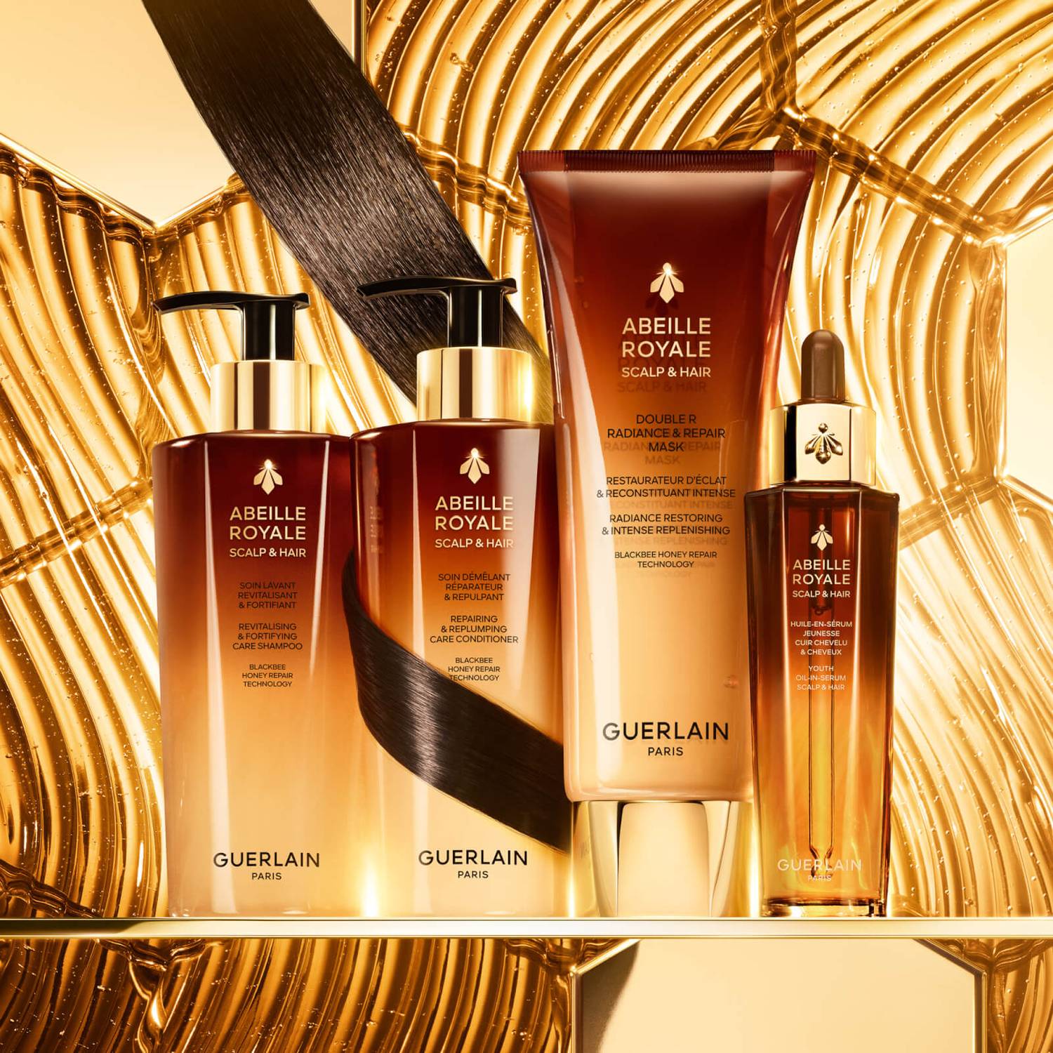 GUERLAIN Abeille Royale Revitalising and Fortifying Care Shampoo 290ml