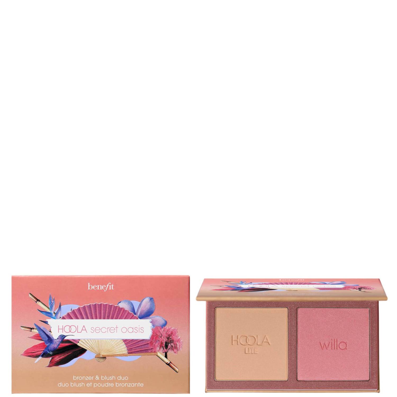 benefit Hoola Secret Oasis Mini Bronzer and Blush Duo (Worth £31.00)