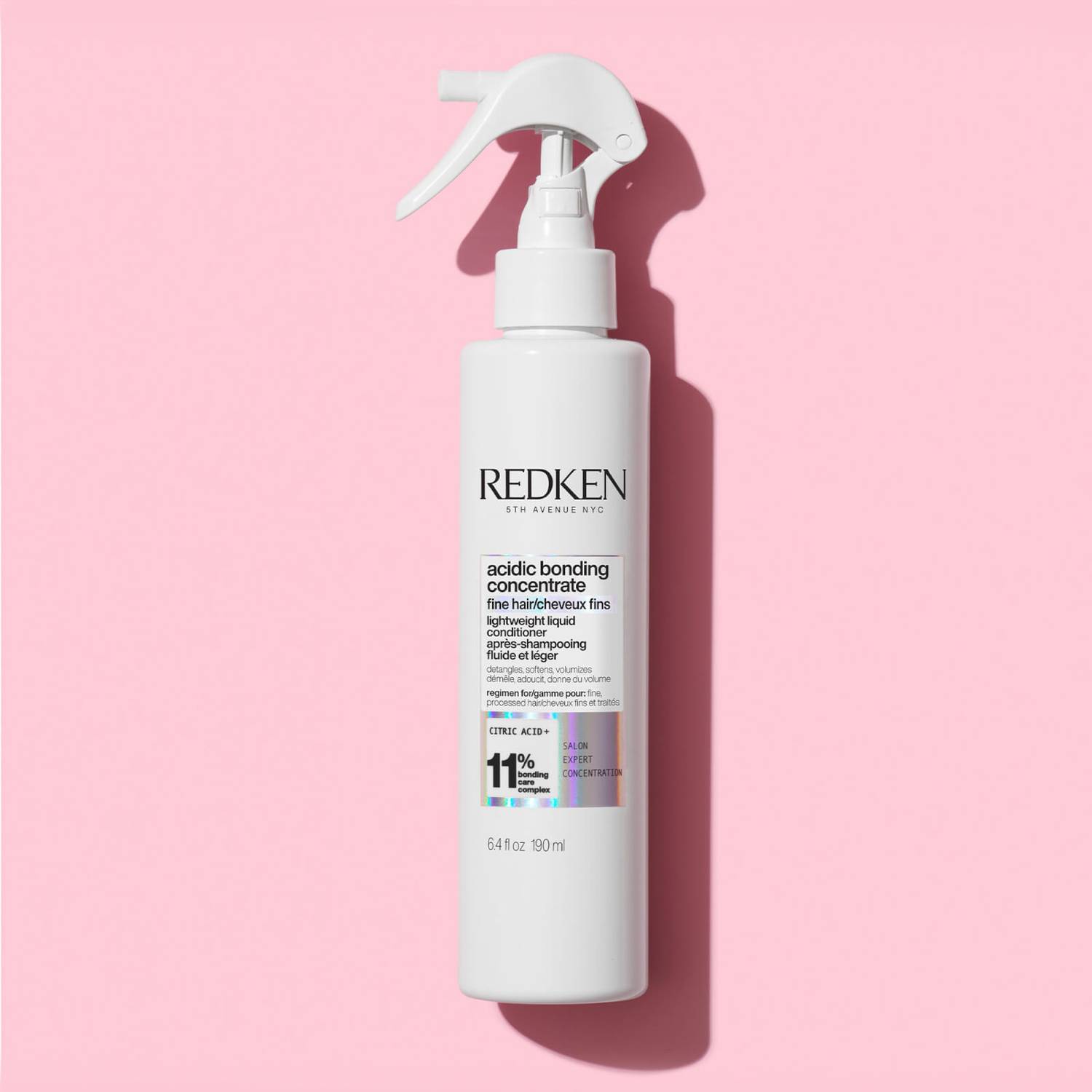 Redken Acidic Bonding Concentrate Lightweight Liquid Conditioner for Fine Hair 190ml