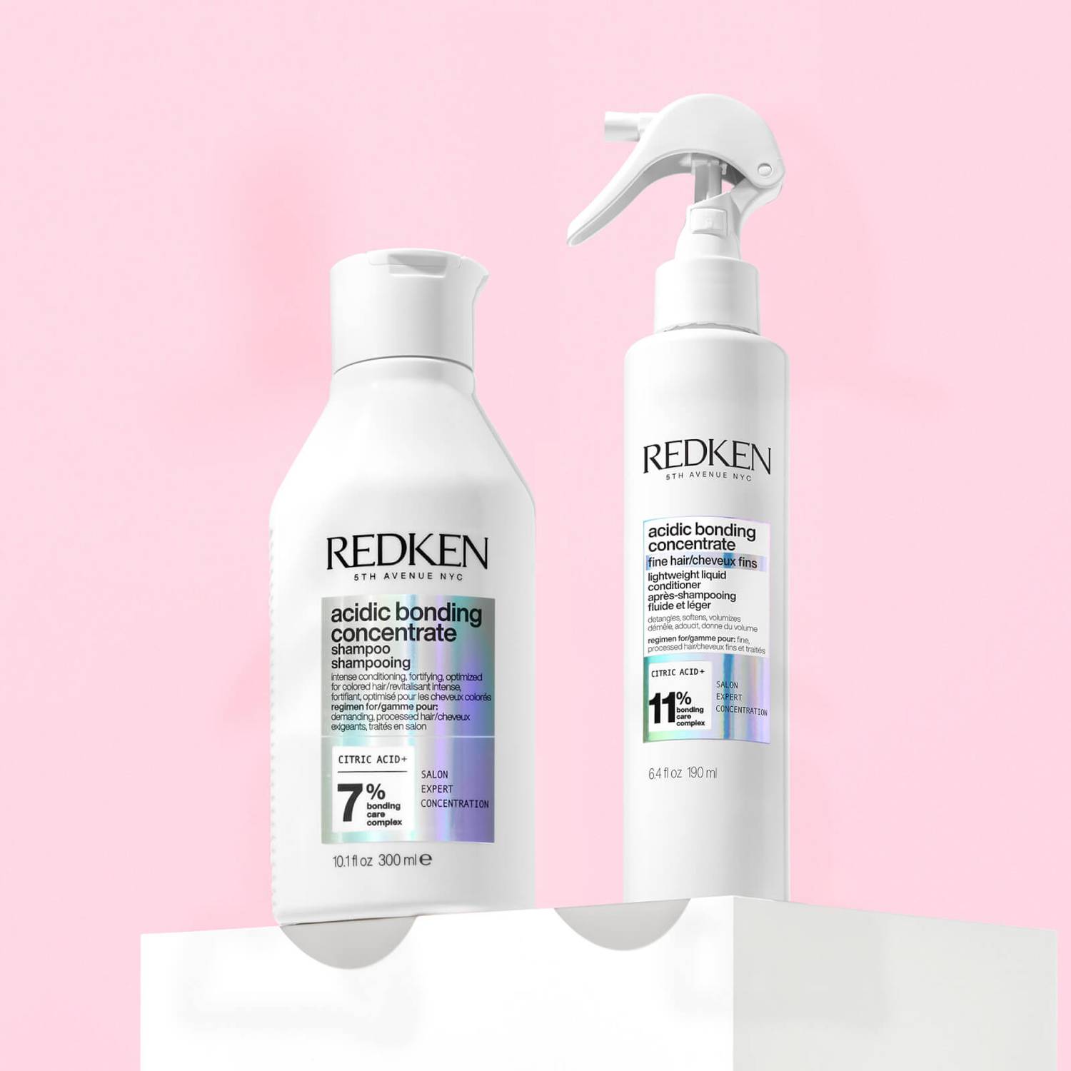 Redken Acidic Bonding Concentrate Lightweight Liquid Conditioner for Fine Hair 190ml