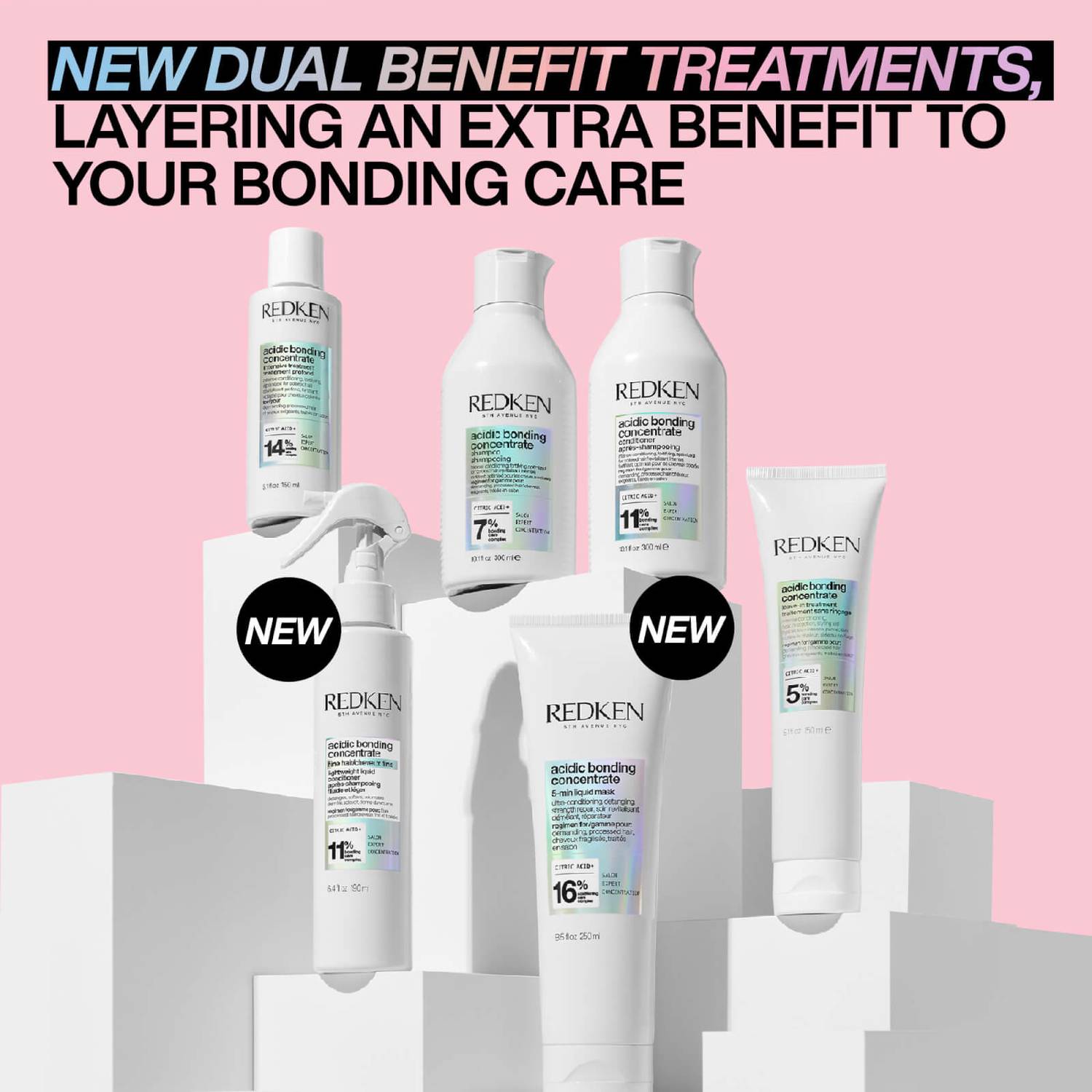 Redken Acidic Bonding Concentrate 5-Minute Liquid Hair Repair Mask 250ml