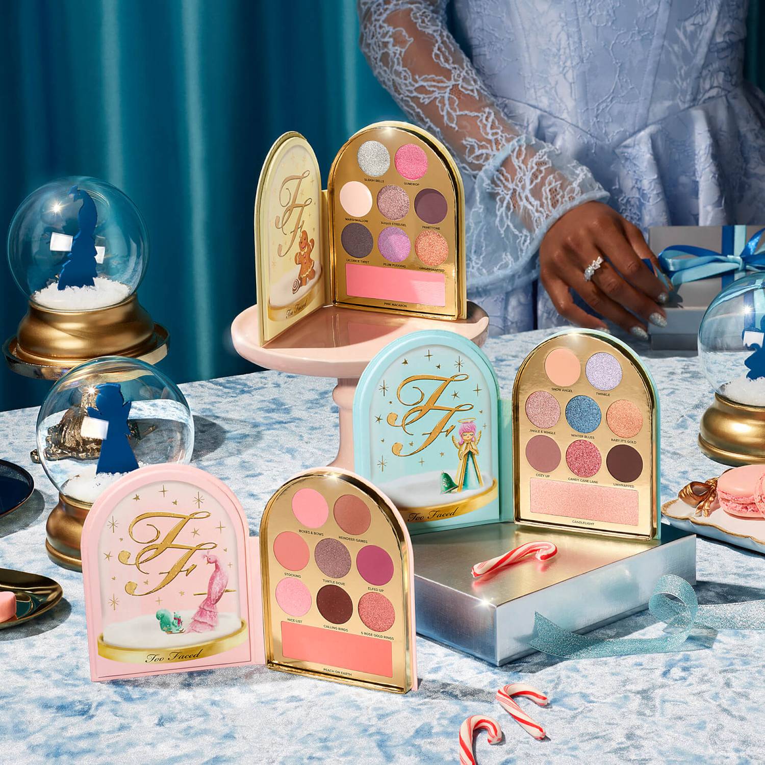 Too Faced Limited Edition Let it Snow Globes Makeup Collection