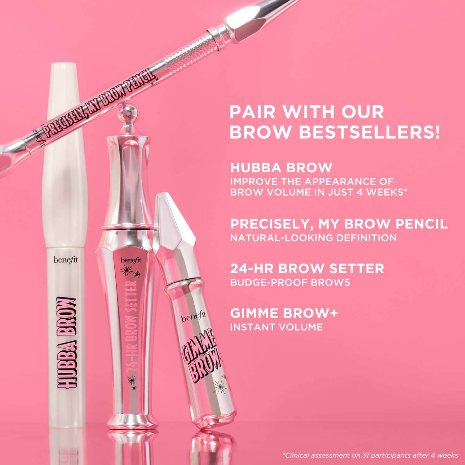 benefit Hubba Brow Enhancing Serum 4.5g