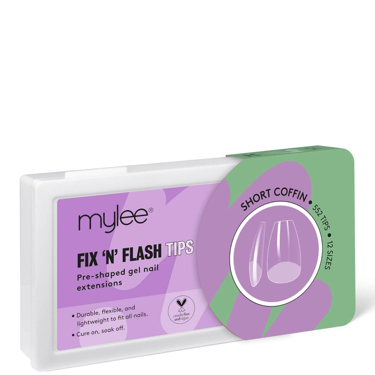 Mylee Fix 'N' Flash Tips - Short Coffin