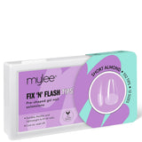 Mylee Fix 'N' Flash Tips - Short Almond