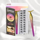 Kiss imPRESS Falsies Press-on False Lash Kit - Voluminous