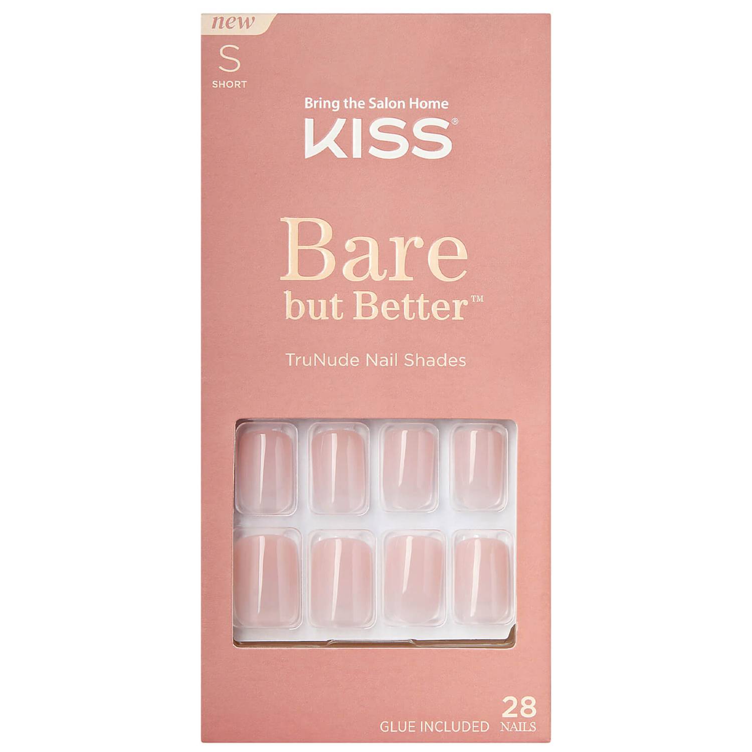 Kiss Bare But Better Nails - Nudies