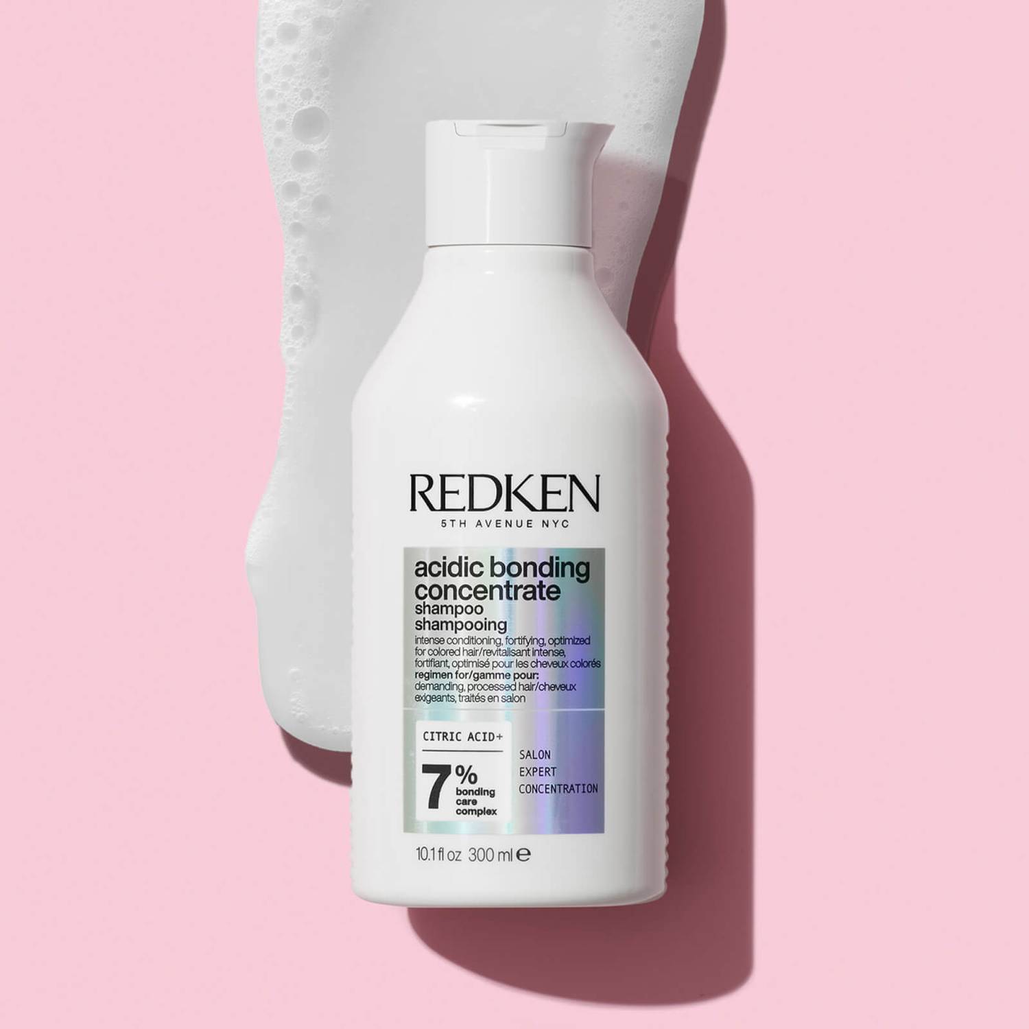 Redken Acidic Bonding Concentrate Shampoo and Lightweight Liquid Conditioner Bond Repair Bundle for Fine Hair