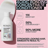 Redken Acidic Bonding Concentrate Shampoo, Conditioner and 5-Minute Liquid Hair Mask Bond Repair Bundle