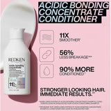 Redken Acidic Bonding Concentrate Intensive Pre-Treatment, Shampoo, Conditioner, Hair Mask and Leave-in Treatment Routine