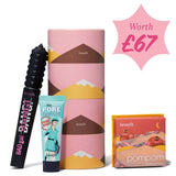 benefit BADgal Season Badgal Bang Mascara, Porefessional Primer and Blush Gift Set (Worth £67.00)